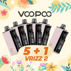 Kit Vrizz 2 Voopoo 5+1 - Pink Leather