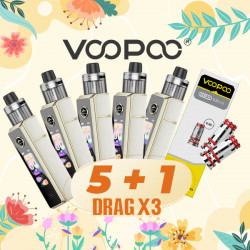 Offre Kit Drag X3 Champagne Golden Voopoo