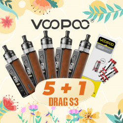 Offer Drag S3 Kit Brown Voopoo