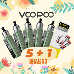 Offer Drag S3 Kit Green Voopoo