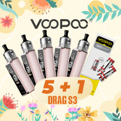 Offer Drag S3 Kit Pink Voopoo