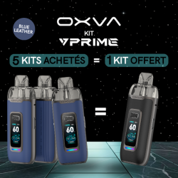 Offer VPrime Kit Blue Leather OXVA