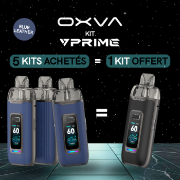 Offer VPrime Kit Blue Leather OXVA