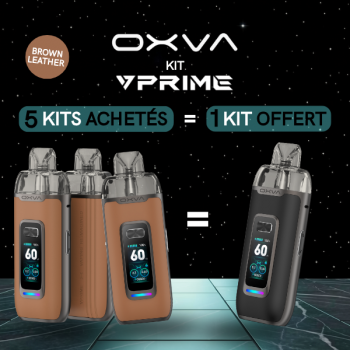 Offre Kit VPrime Brown Leather OXVA