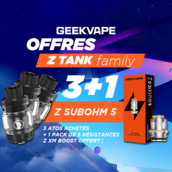Offer Z Subohm 5 Glossy Black Geekvape