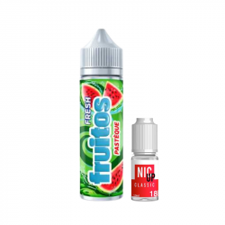 Pasteque Fruitos Fresh 50ml + Booster Nic Up 10ml 18mg
