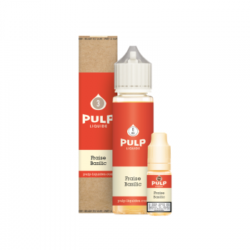 Pack 60ml Fraise Basilic Pulp