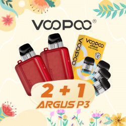 Offer Argus P3 Red Leather Kit Voopoo