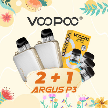 Offre Kit Argus P3 Silver Leather Voopoo