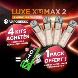 Offer Luxe XR Max 2 Kit Fog Gold Vaporesso