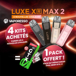 Offer Luxe XR Max 2 Kit New Colours Vaporesso