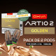 Pack de 2 Cartouches Artio 2 Golden 2ml 18mg OXVA