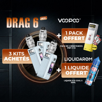 Offre Kit Drag 6 Blue Voopoo