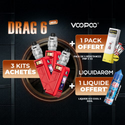 Offre Kit Drag 6 Red Voopoo