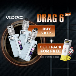 Offer Drag 6 Kit Blue Voopoo