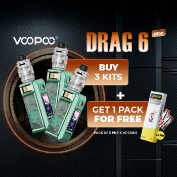 Offre Kit Drag 6 Green Voopoo
