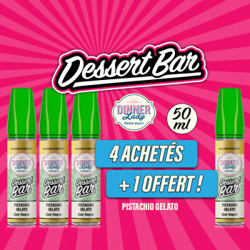Offer 50mL Pistachio Gelato Dessert Bar Dinner Lady