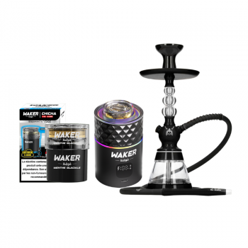 Pack Celeste + Waker Foyer Electronique + Cartouche Menthe Glaciale 10+2ml 03mg Yooz