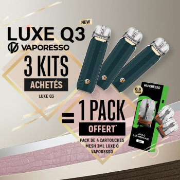 Offer Luxe Q3 Kit Aegean Green Vaporesso