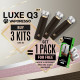 Offer Luxe Q3 Kit Mocha Brown Vaporesso
