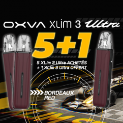 Offre Kit XLim 3 Ultra Bordeaux Red OXVA