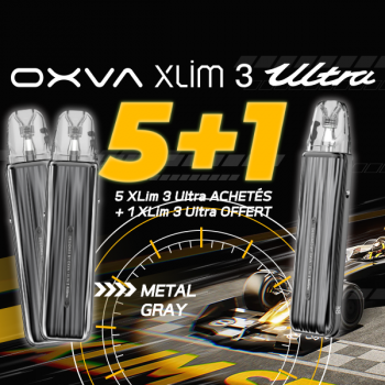 Offre Kit Xlim 3 Ultra Metal Gray OXVA