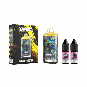 Kit The Beast 45K Thunder Kong 750mah 10ml (2x10ml) Wimbi X Drifter 10mg