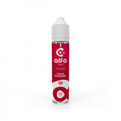 Fraise Rhubarbe 50/50 Fruits Rouges Alfaliquid 50ml