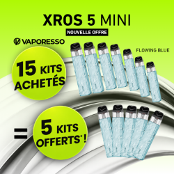 Offer Xros 5 Mini Kit Flowing Blue Vaporesso