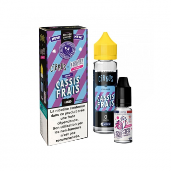 Pack Edition Limitee Cassis Frais 50ml + Booster Sucrant Neosweet 10ml 20mg VDLV