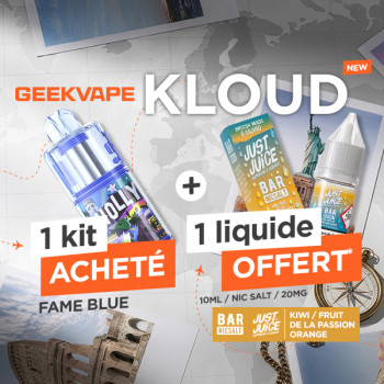 Offer Kit Kloud Fame Blue Geekvape x Just Juice
