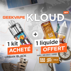 Offer Kit Kloud Urban Black Geekvape x Just Juice