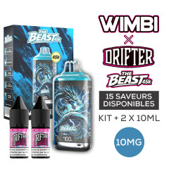 Kit The Beast 45K Storm Oracle 750mah 10ml (2x10ml) Wimbi X Drifter 10mg