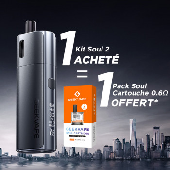 Offre Kit Soul 2 Black Geekvape