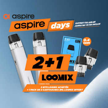 Offre Kit Loomix Pearl White Aspire