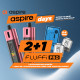 Offre Kit Fluffi Pro Crimson Red Aspire