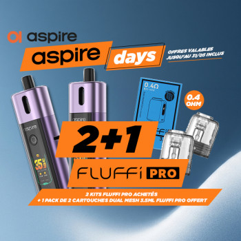 Offre Kit Fluffi Pro Lavender Aspire