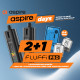 Offre Kit Fluffi Pro Midnight Black Aspire