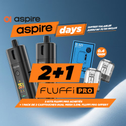 Offre Kit Fluffi Pro Midnight Black Aspire
