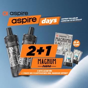 Offer Magnum Nano Kit Black & Gaming Fuse Aspire