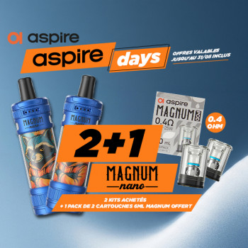Offer Magnum Nano Kit Blue & Street Racoon Aspire