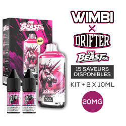 Kit The Beast 45K Mystic Unicorn 10ml (2x10ml) Wimbi X Drifter 20mg