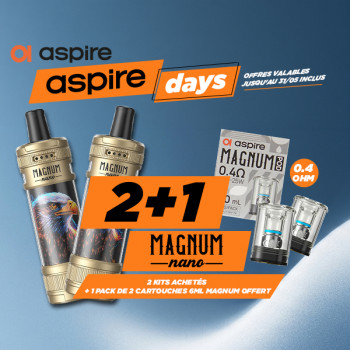 Offer Magnum Nano Kit Gold & E-Falcon Aspire