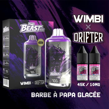 Kit The Beast 45K Nebula Panther 750mah 10ml (2x10ml) Wimbi X Drifter 10mg