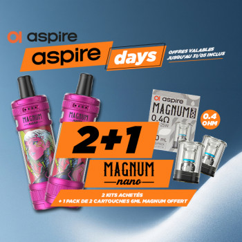 Offre Kit Magnum Nano Pink & Lemon Cyber Aspire