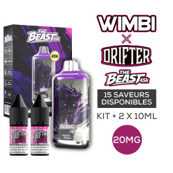 Kit The Beast 45K Nebula Panther 10ml (2x10ml) Wimbi X Drifter 20mg