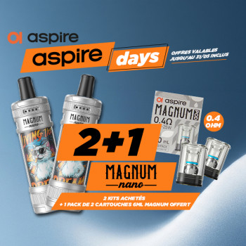 Offer Magnum Nano Kit Silver & Miami Holiday Aspire