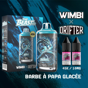 Kit The Beast 45K Storm Oracle 750mah 10ml (2x10ml) Wimbi X Drifter 10mg