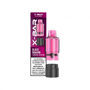Cartouche X-Line 15K (10+2ml) 20mg X-Bar Black dragon Ice