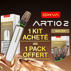 Offer Artio 2 Kit Golden Pearly White OXVA
